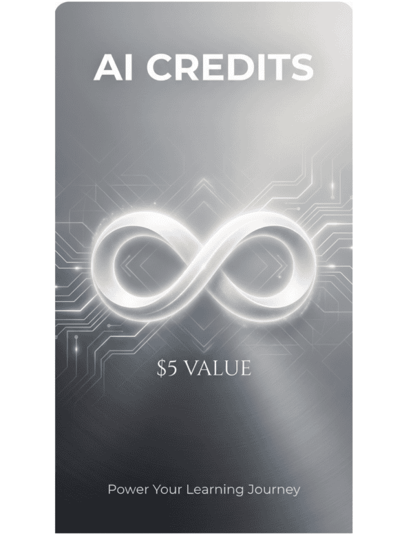 Credits-5 dollars value