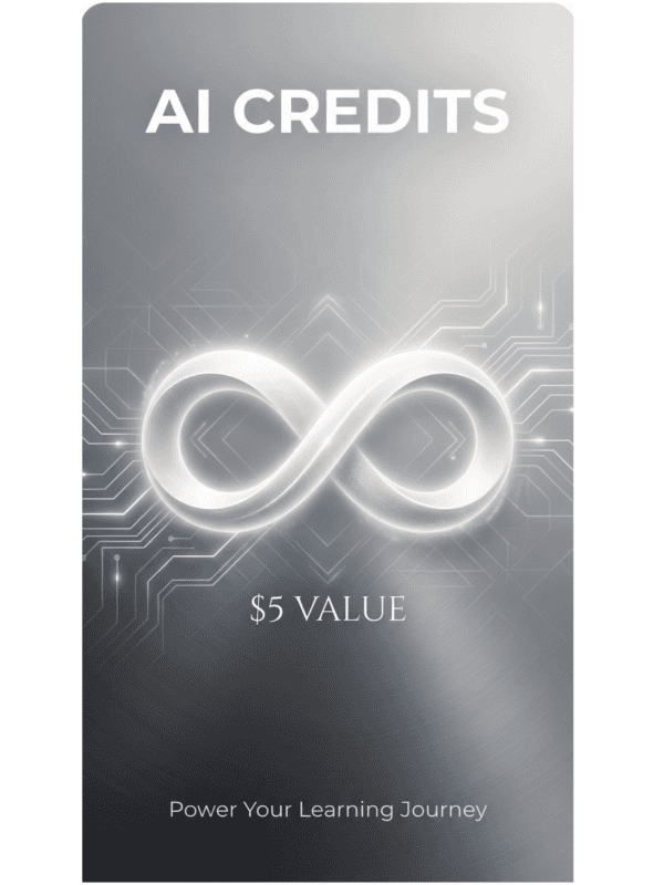 Credits-5 dollars value