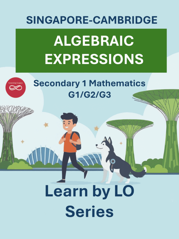 Secondary 1 Mathematics: Algebraic Expressions (G1, G2, G3) – The Mathematical Journey Series