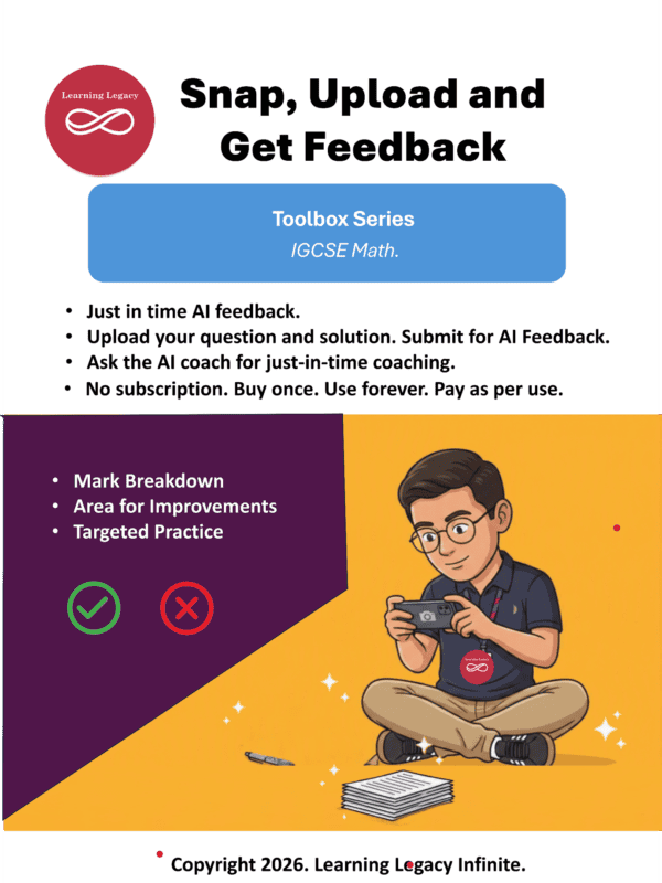 Snap, Upload and Get Feedback (IGCSE Math)