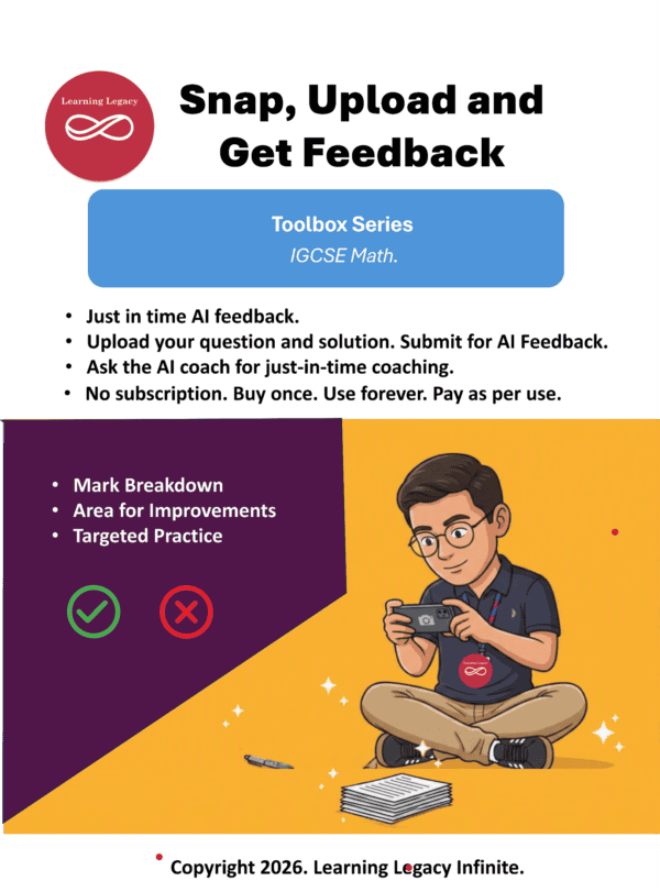 Snap, Upload and Get Feedback (IGCSE Math)