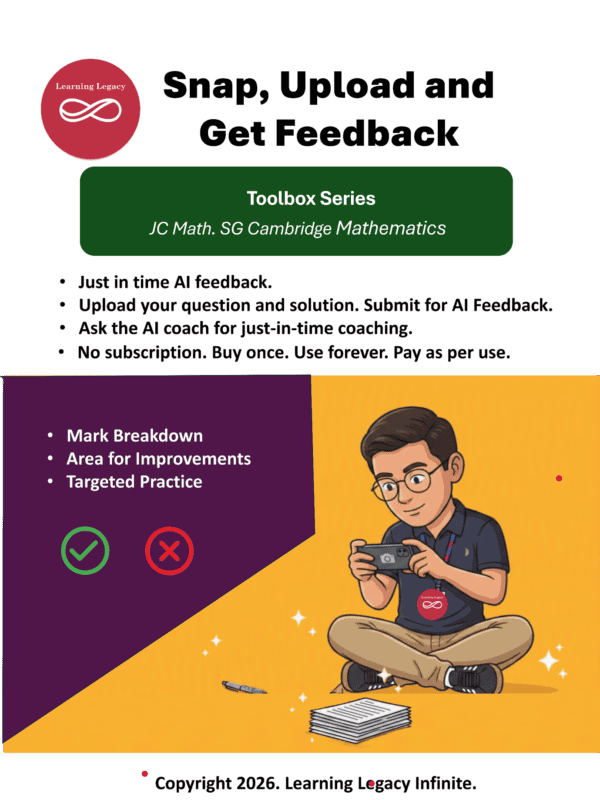 Snap, Upload and Get Feedback (JC Math)