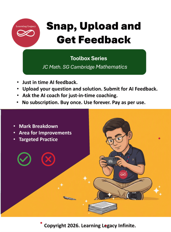 Snap, Upload and Get Feedback (JC Math)